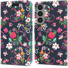 Load image into Gallery viewer, Samsung Galaxy S24 Wallet Case RFID Blocking Leather Folio Phone Pouch