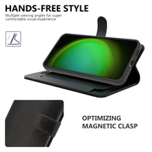 Load image into Gallery viewer, Samsung Galaxy S24+ Plus Wallet Case RFID Blocking Leather Folio Phone Pouch