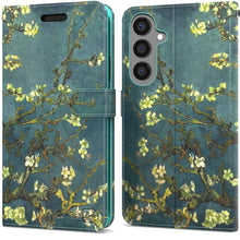 Load image into Gallery viewer, Samsung Galaxy S24+ Plus Wallet Case RFID Blocking Leather Folio Phone Pouch