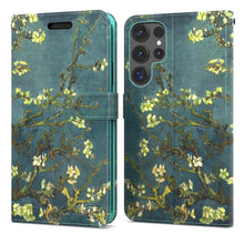 Load image into Gallery viewer, Samsung Galaxy S24 Ultra Wallet Case RFID Blocking Leather Folio Phone Pouch