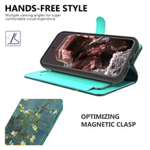 Load image into Gallery viewer, Google Pixel 8a Wallet Case RFID Blocking Leather Folio Phone Pouch