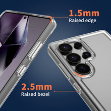 Load image into Gallery viewer, Samsung Galaxy S25 Ultra Clear Hybrid Slim Hard Back TPU Case Chrome Buttons