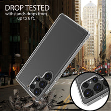 Load image into Gallery viewer, Samsung Galaxy S25 Ultra Clear Hybrid Slim Hard Back TPU Case Chrome Buttons