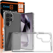 Load image into Gallery viewer, Samsung Galaxy S25 Ultra Clear Hybrid Slim Hard Back TPU Case Chrome Buttons