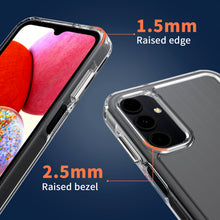 Load image into Gallery viewer, Samsung Galaxy A15 5G Clear Hybrid Slim Hard Back TPU Case Chrome Buttons