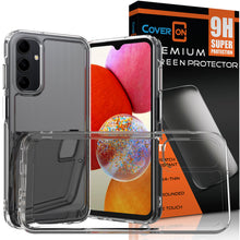 Load image into Gallery viewer, Samsung Galaxy A15 5G Clear Hybrid Slim Hard Back TPU Case Chrome Buttons