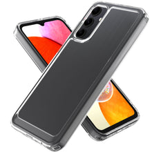 Load image into Gallery viewer, Samsung Galaxy A15 5G Clear Hybrid Slim Hard Back TPU Case Chrome Buttons