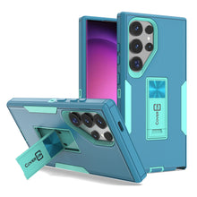 Load image into Gallery viewer, Samsung Galaxy S24 Ultra Case Heavy Duty Rugged Phone Cover w/ Kickstand