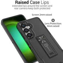 Load image into Gallery viewer, Samsung Galaxy S24 Case Heavy Duty Rugged Phone Cover w/ Kickstand