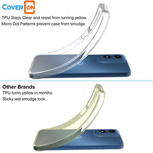 Motorola Moto G Play 2024 Case - Slim TPU Silicone Phone Cover Skin
