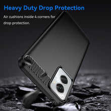 Load image into Gallery viewer, Motorola Moto G 5G (2024) Case Slim TPU Phone Cover w/ Carbon Fiber