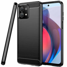 Load image into Gallery viewer, Motorola Moto G 5G (2024) Case Slim TPU Phone Cover w/ Carbon Fiber