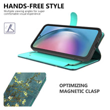 Load image into Gallery viewer, Samsung Galaxy A55 5G Wallet Case RFID Blocking Leather Folio Phone Pouch