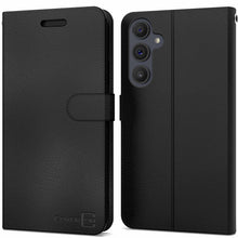 Load image into Gallery viewer, Samsung Galaxy A55 5G Wallet Case RFID Blocking Leather Folio Phone Pouch