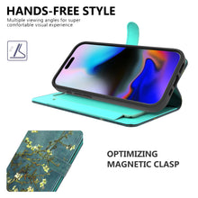 Load image into Gallery viewer, Apple iPhone 16 PRO Wallet Case RFID Blocking Leather Folio Phone Pouch (Copy)