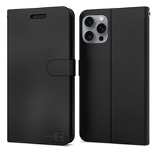 Load image into Gallery viewer, Apple iPhone 16 PRO Wallet Case RFID Blocking Leather Folio Phone Pouch (Copy)