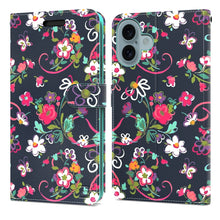 Load image into Gallery viewer, Apple iPhone 16 Wallet Case RFID Blocking Leather Folio Phone Pouch