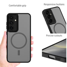 Load image into Gallery viewer, Samsung Galaxy S25 Plus Phone Case, Slim Drop Proof Magnetic Circle