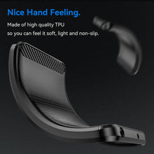 Load image into Gallery viewer, T-Mobile REVVL 6X Pro 5G Case Slim TPU Phone Cover w/ Carbon Fiber