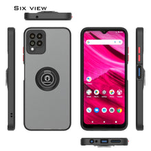 Load image into Gallery viewer, T-Mobile REVVL 6X Pro 5G Ring Case Clear Tinted Back Phone Cover