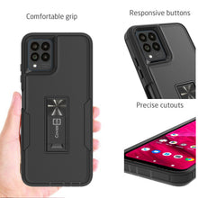 Load image into Gallery viewer, T-Mobile REVVL 6X Pro 5G Case Heavy Duty Rugged Phone Cover w/ Kickstand