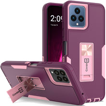 Load image into Gallery viewer, T-Mobile REVVL 6X 5G Case Heavy Duty Rugged Phone Cover w/ Kickstand