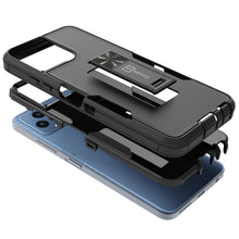 Load image into Gallery viewer, T-Mobile REVVL 6X 5G Case Heavy Duty Rugged Phone Cover w/ Kickstand