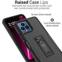 Load image into Gallery viewer, T-Mobile REVVL 6X 5G Case Heavy Duty Rugged Phone Cover w/ Kickstand