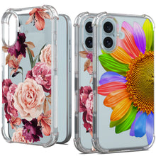 Load image into Gallery viewer, Apple iPhone 16 Slim Case Transparent Clear TPU Design Phone Cover