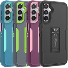 Load image into Gallery viewer, Samsung Galaxy A24 Case Heavy Duty Rugged Phone Cover w/ Kickstand
