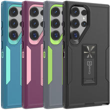 Load image into Gallery viewer, Samsung Galaxy S24 Ultra Case Heavy Duty Rugged Phone Cover w/ Kickstand