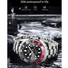 Load image into Gallery viewer, Watches For Men, Classic Stainless Steel Wristband 30M Waterproof Quartz Mens Watch