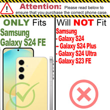 Load image into Gallery viewer, Samsung Galaxy S24 FE 5G Case Military Grade Heavy Duty Phone Cover