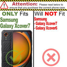 Load image into Gallery viewer, Samsung Galaxy XCover7 Clear Hybrid Slim Hard Back TPU Case Chrome Buttons