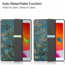 Load image into Gallery viewer, CoverON Smart Cover For Apple iPad Pro 10.5" Case, Slim Flip Pen Holder Tablet Auto Wake / Sleep - Almond Blossom