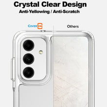 Load image into Gallery viewer, Samsung Galaxy A04S / Galaxy A13 5G Clear Hybrid Slim Hard Back TPU Case Chrome Buttons