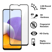 Load image into Gallery viewer, Samsung Galaxy A22 5G Case with Metal Ring - Card Series
