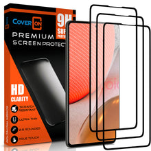 Load image into Gallery viewer, Samsung Galaxy A72 Tempered Glass Screen Protector - InvisiGuard Series (1-3 Piece)