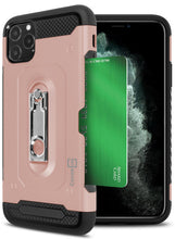 Load image into Gallery viewer, iPhone 11 Pro Max Kickstand Case with Card Holder - Zipp Series