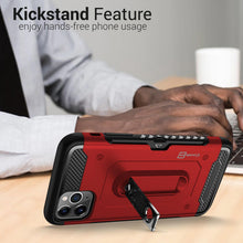 Load image into Gallery viewer, iPhone 11 Pro Max Kickstand Case with Card Holder - Zipp Series