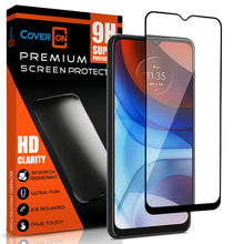 Load image into Gallery viewer, Motorola Moto E7 Power Case - Clear Tinted Metal Ring Phone Cover - Dynamic Series