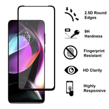 Load image into Gallery viewer, Motorola Moto G 5G 2022 Ring Case Clear Tinted Back Phone Cover