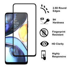 Load image into Gallery viewer, Motorola Moto G22 Case Slim TPU Phone Cover w/ Carbon Fiber
