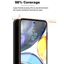 Load image into Gallery viewer, Motorola Moto G22 Case Slim TPU Phone Cover w/ Carbon Fiber