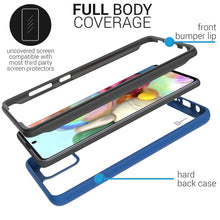 Load image into Gallery viewer, Samsung Galaxy A71 Case - Heavy Duty Shockproof Clear Phone Cover - EOS Series