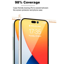 Load image into Gallery viewer, Apple iPhone 14 Pro Max Screen Protector Tempered Glass (1-3 Piece)