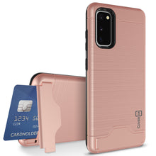 Load image into Gallery viewer, Samsung Galaxy S20 Case with Card Holder - SecureCard Series