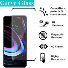 Load image into Gallery viewer, Motorola Edge 2021 Case - Clear Tinted Metal Ring Phone Cover - Dynamic Series