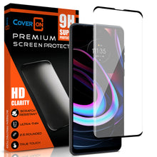 Load image into Gallery viewer, Motorola Edge 2021 Case - Clear Tinted Metal Ring Phone Cover - Dynamic Series