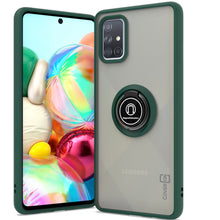Load image into Gallery viewer, Samsung Galaxy A51 Case - Clear Tinted Metal Ring Phone Cover - Dynamic Series